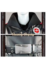 Identity V Psychologist Ada Mesmer Doomsday Rescuer Black Pleather Cosplay Costume